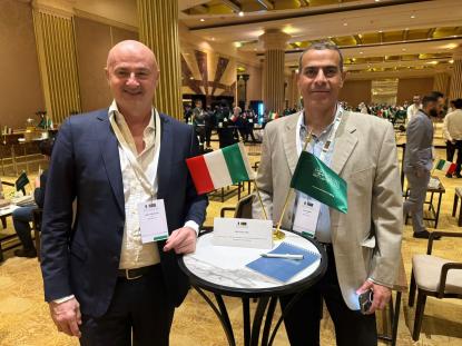 Edilteco in Riad beim Saudi-Italy Investment and Business Forum 2025