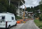 Hubschrauberlandeplatz eines Krankenhauses