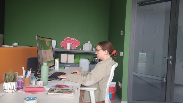 Mama, ist das dein Arbeitsplatz?