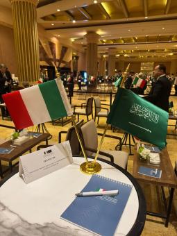 Edilteco in Riad beim Saudi-Italy Investment and Business Forum 2025