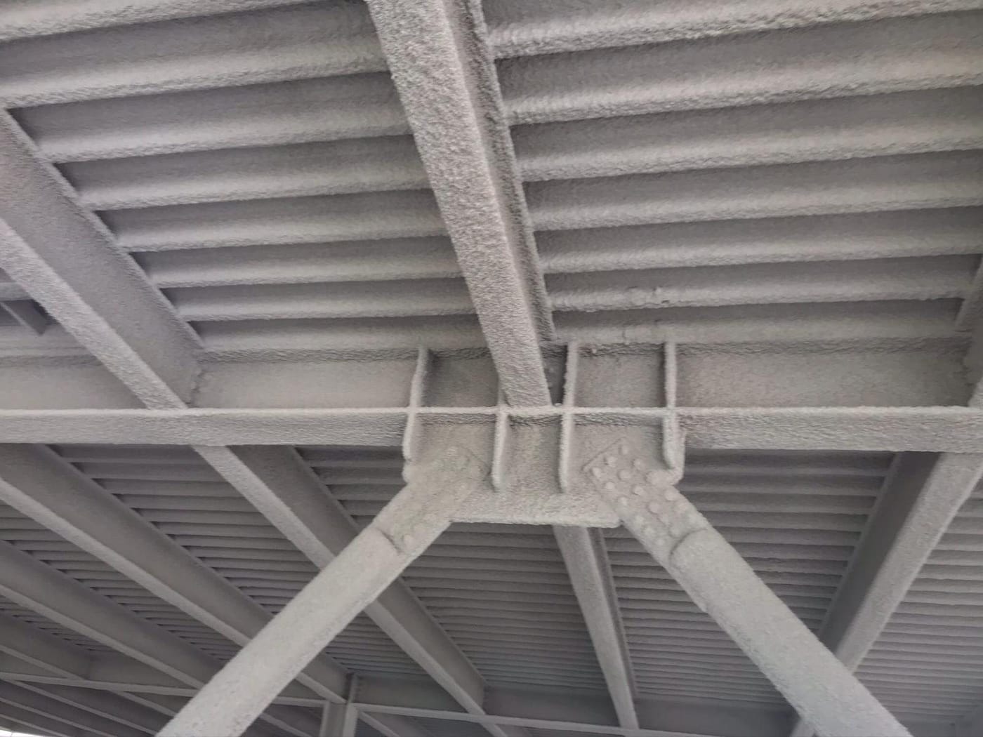 Mit Protherm Light geschützte Stahlkonstruktion (Universität Camerino)